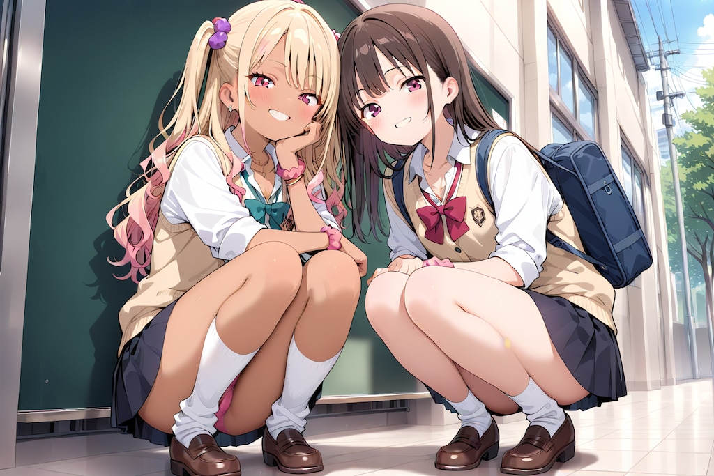 ギャルの隙と隙のないギャル