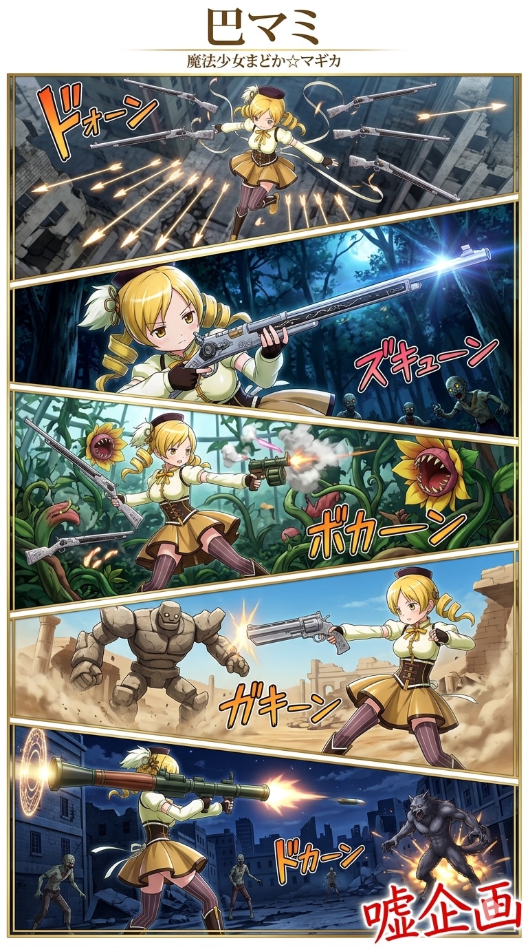 魔法少女まどか☆マギカ　巴マミ | の人気AIイラスト・グラビア