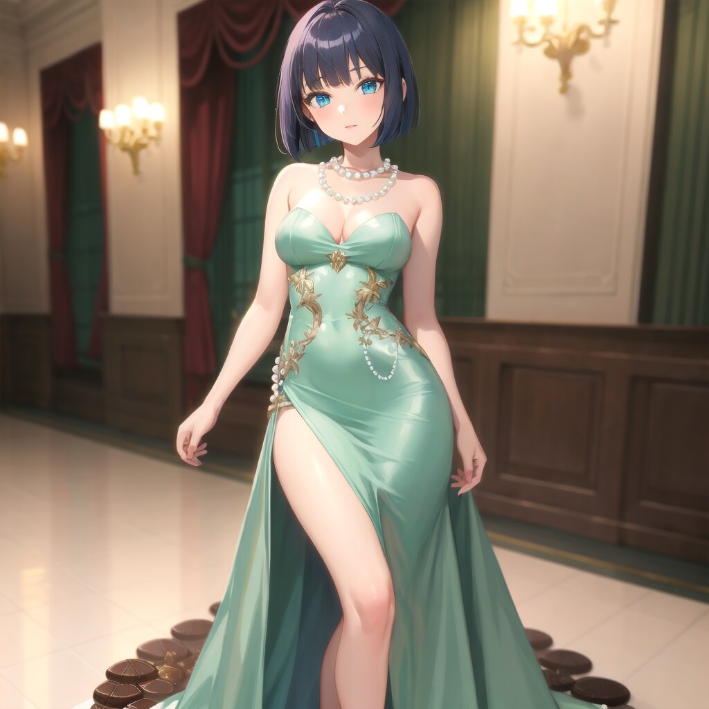 エレガント・パーティーコーデ | の人気AIイラスト・グラビア