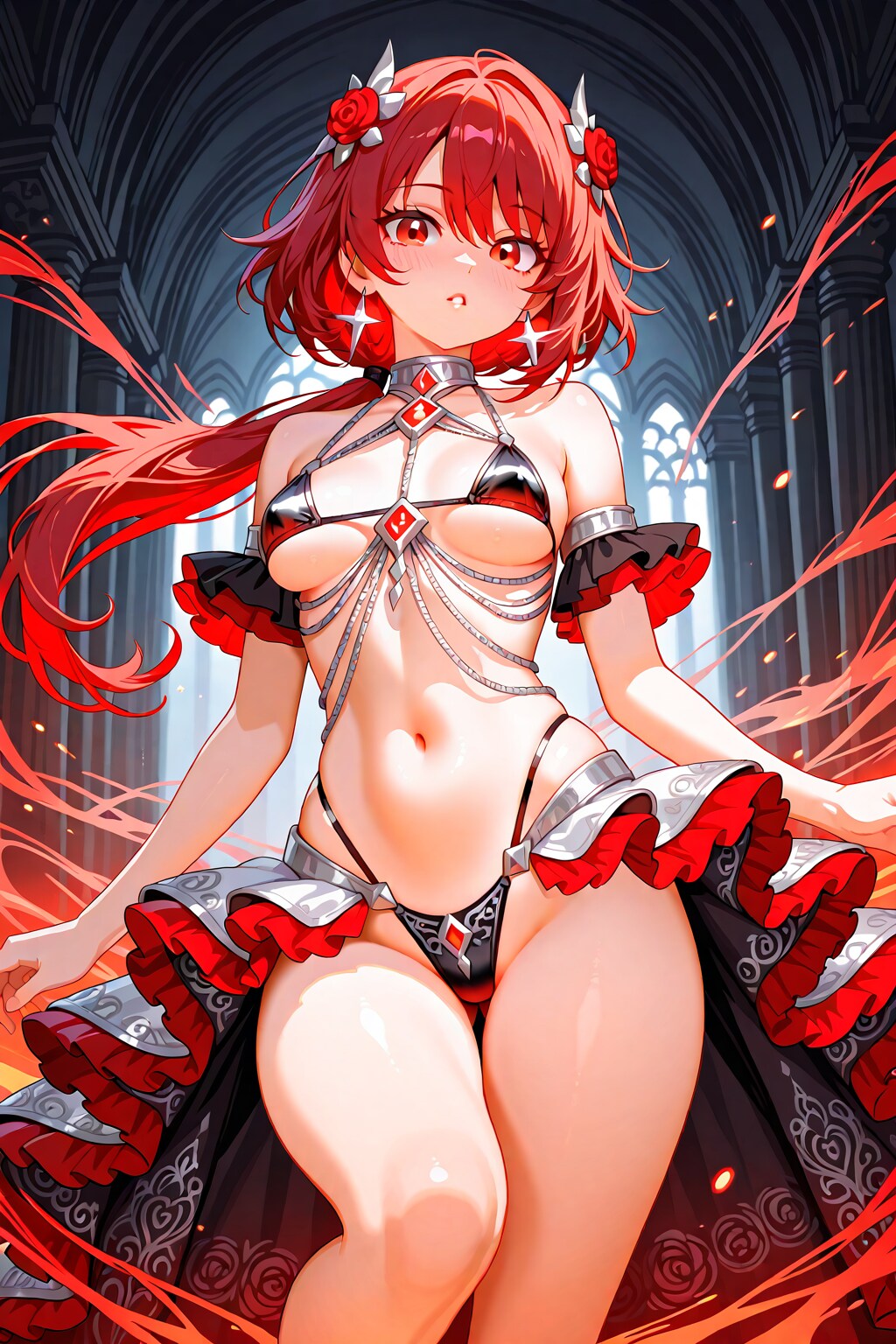 踊り子さん風な魔法少女