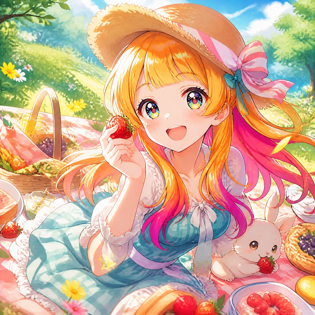 ピクニック（５）3時のアイドル　GPTimages2.0