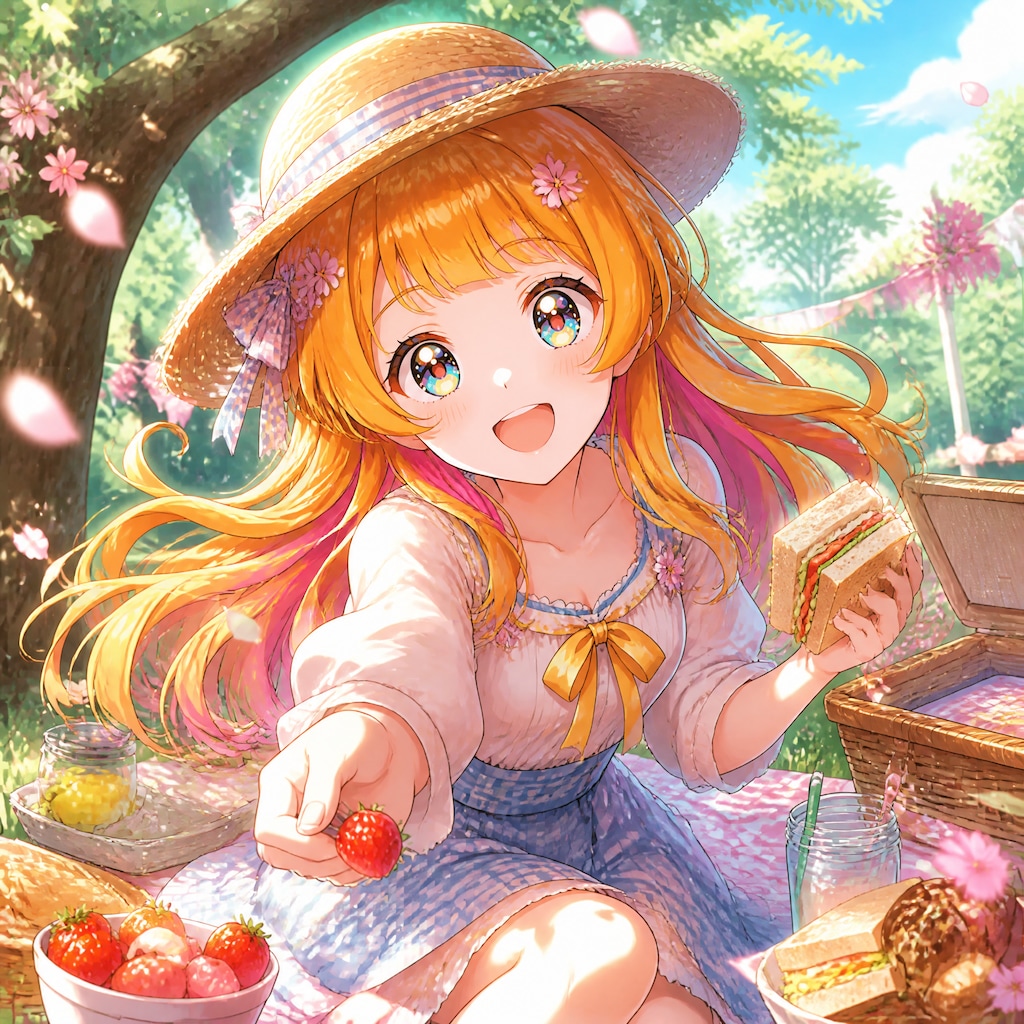 ピクニック（５）3時のアイドル　GPTimages2.0