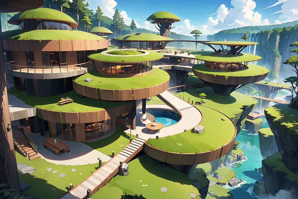 自然建築#5 円形建築