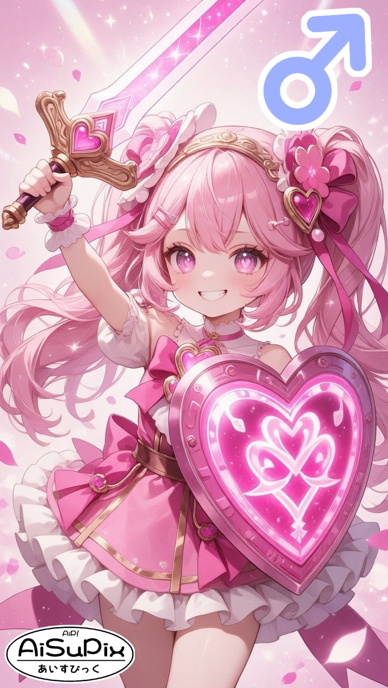 💙AiSuPix／帰ってきたピンク勇者ちゃん💙 | の人気AIイラスト・グラビア