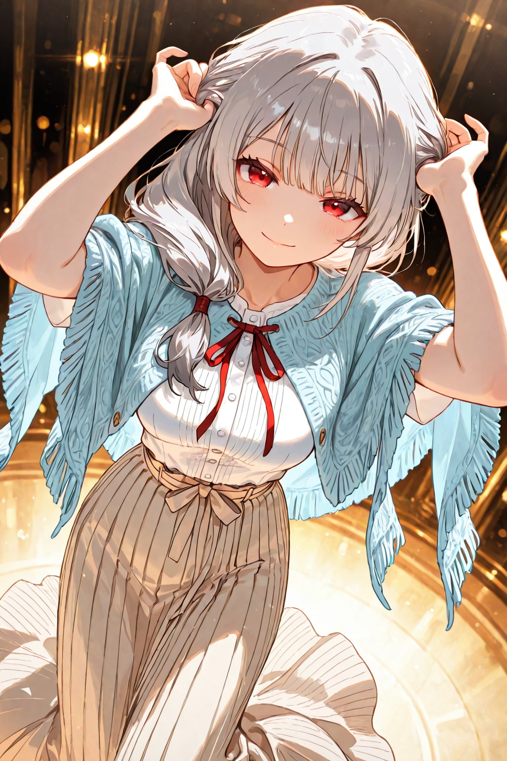 手ツインテを要望された同期(企画参加)