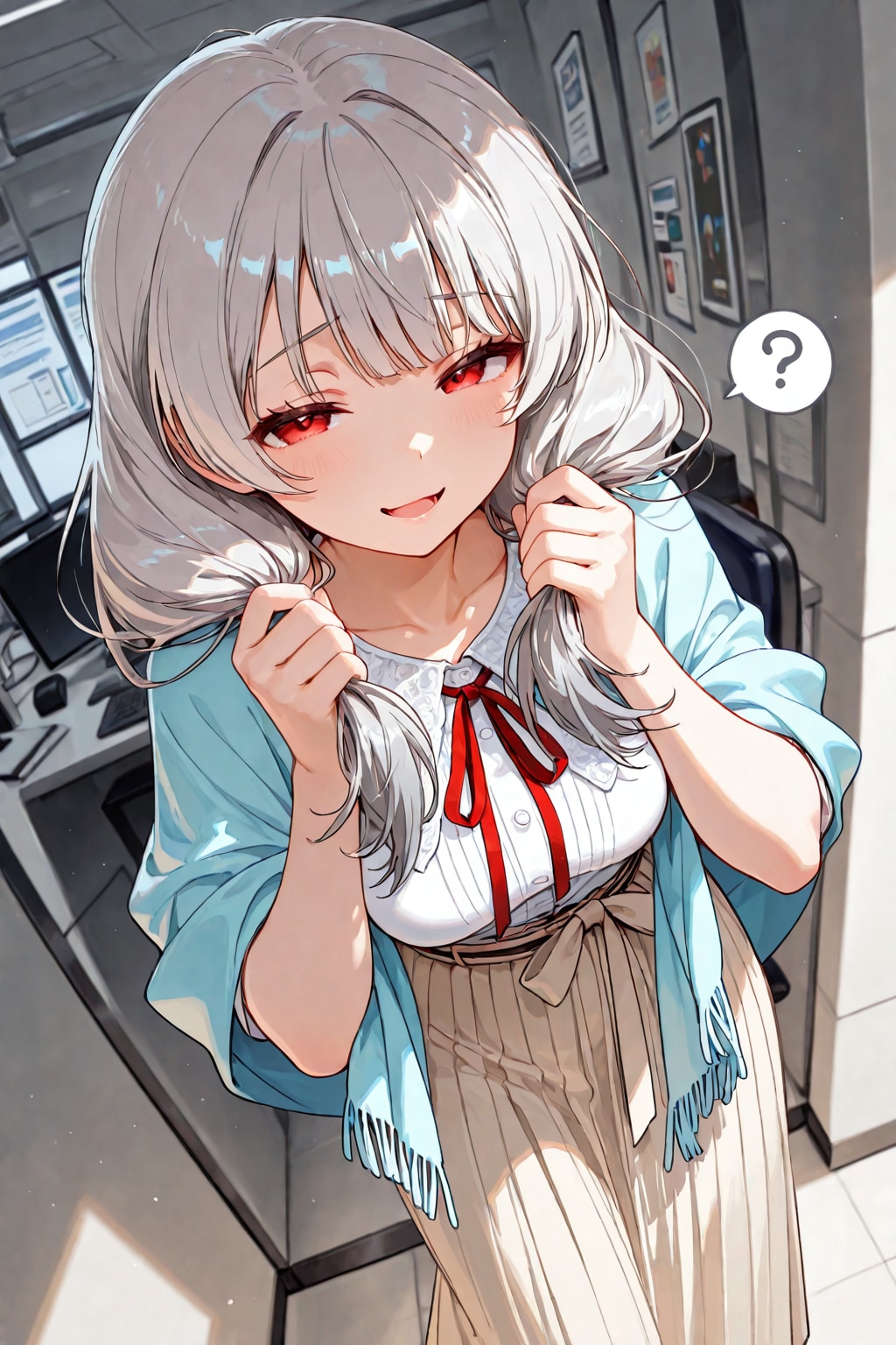 手ツインテを要望された同期(企画参加)