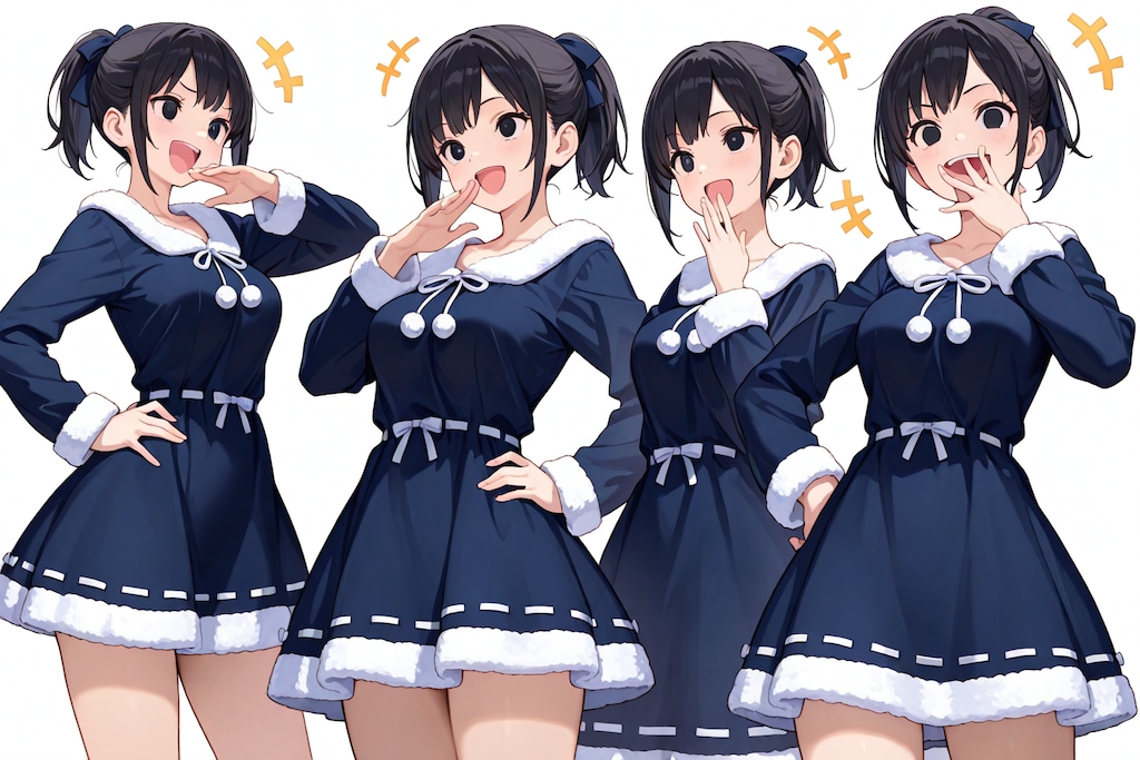 ポニテスーツ安木お嬢様