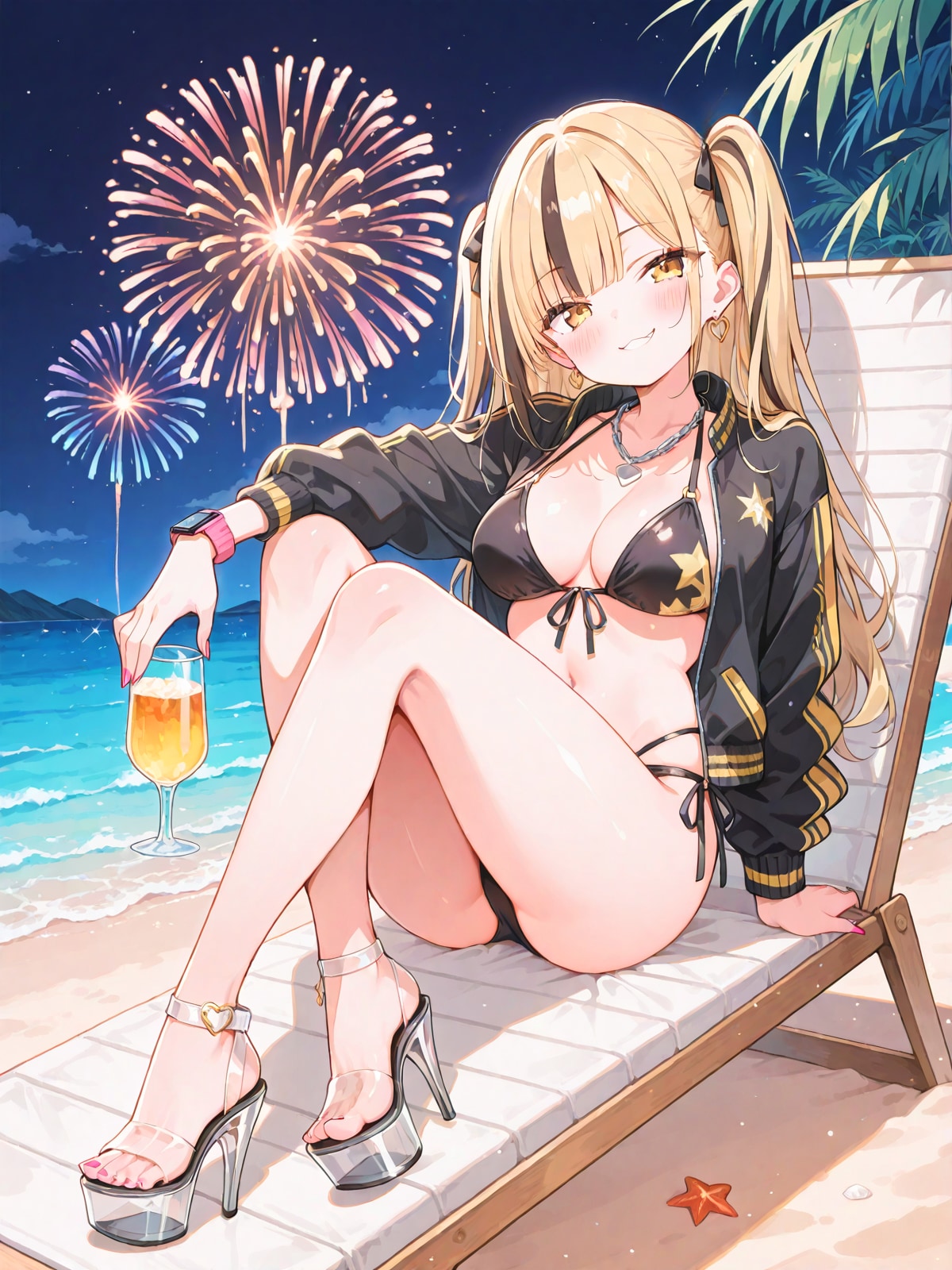 スカジャンサマーギャル