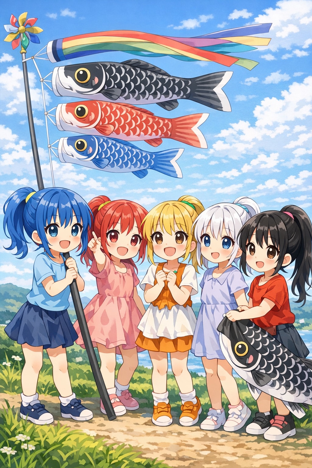 子どもぽにと 鯉のぼり