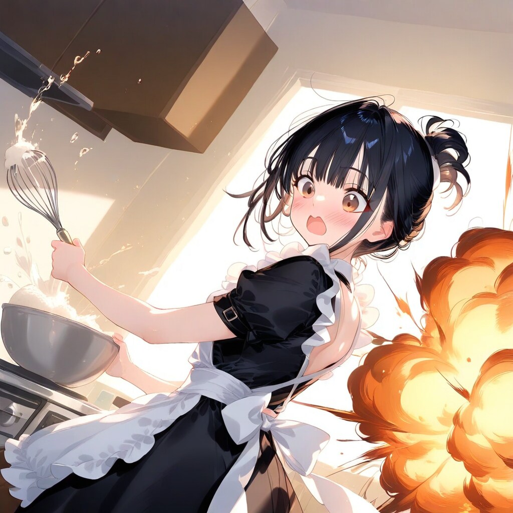 ドジっ子が料理する時の謎の爆発って・・・年だなｗ