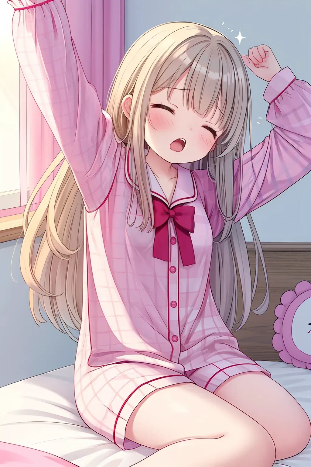 朝は弱いのです | の人気AIイラスト・グラビア