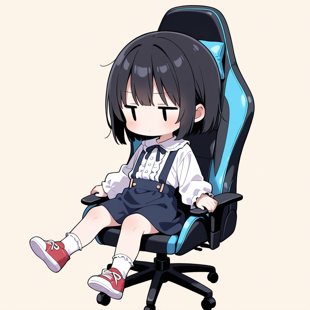 良い椅子に座ってみる