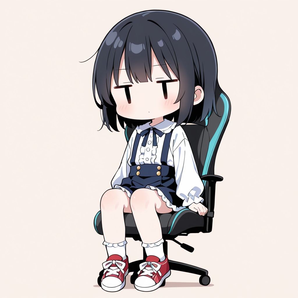 良い椅子に座ってみる