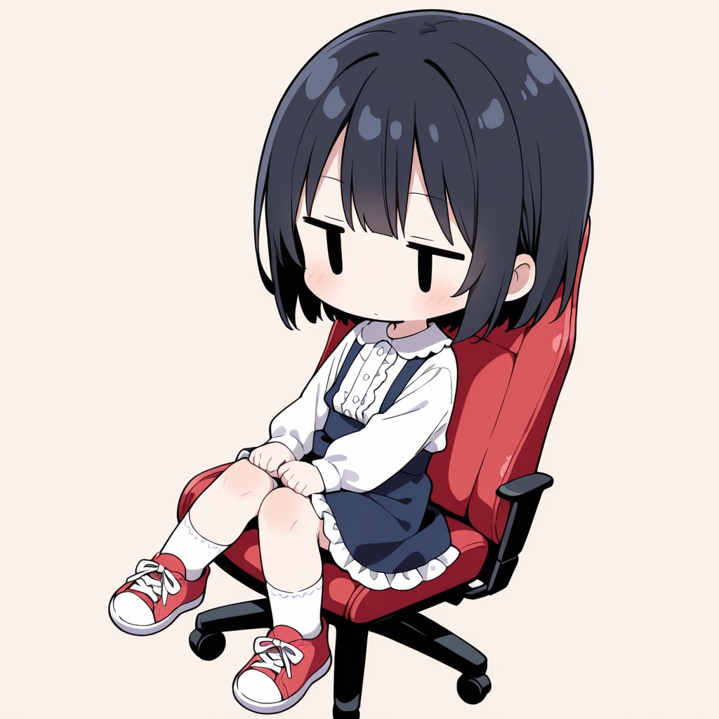 良い椅子に座ってみる