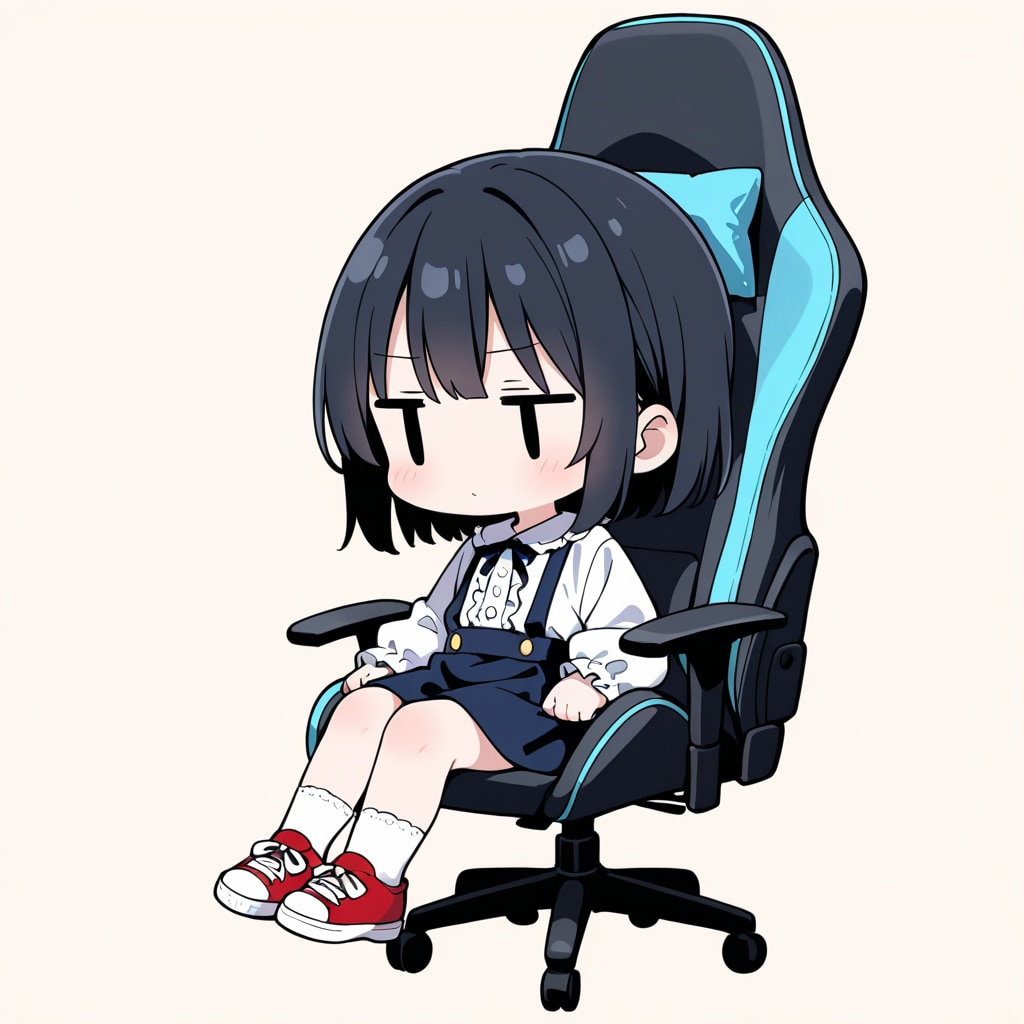 良い椅子に座ってみる