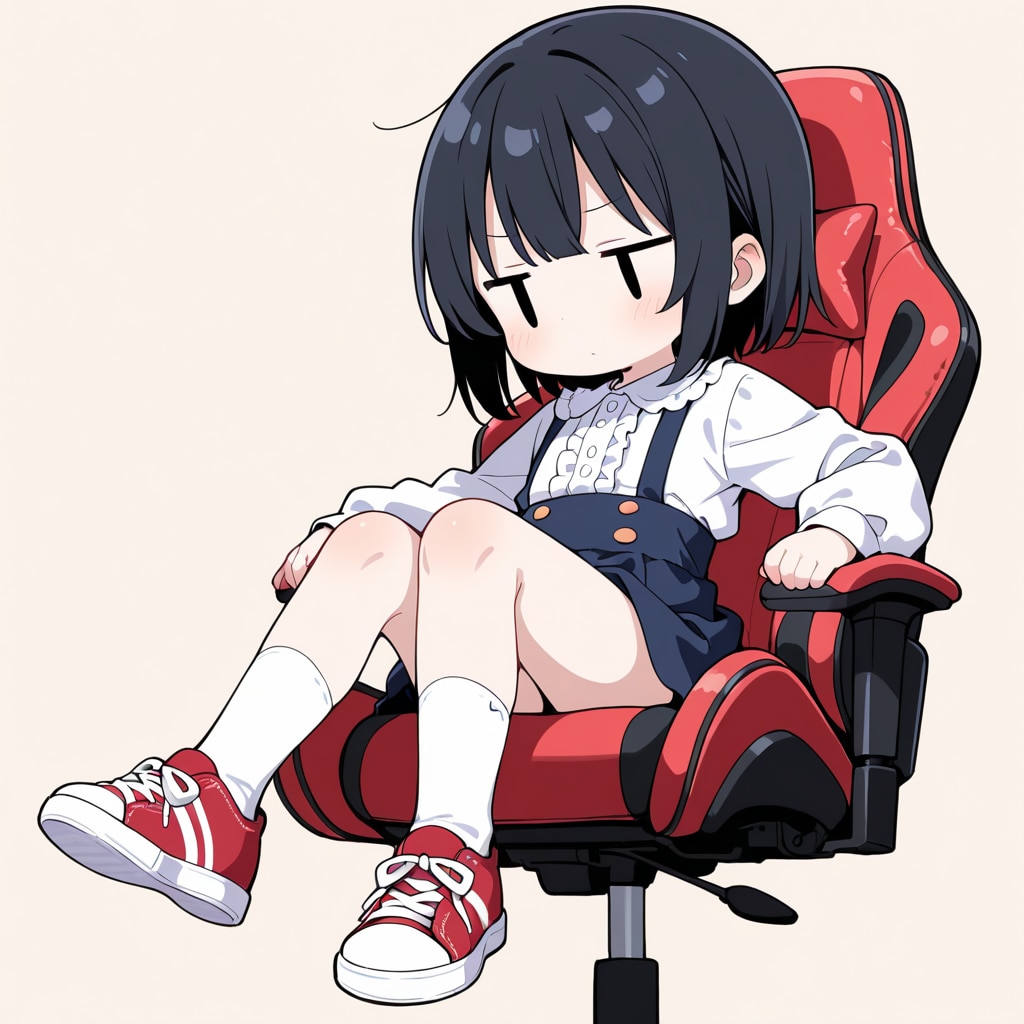 良い椅子に座ってみる