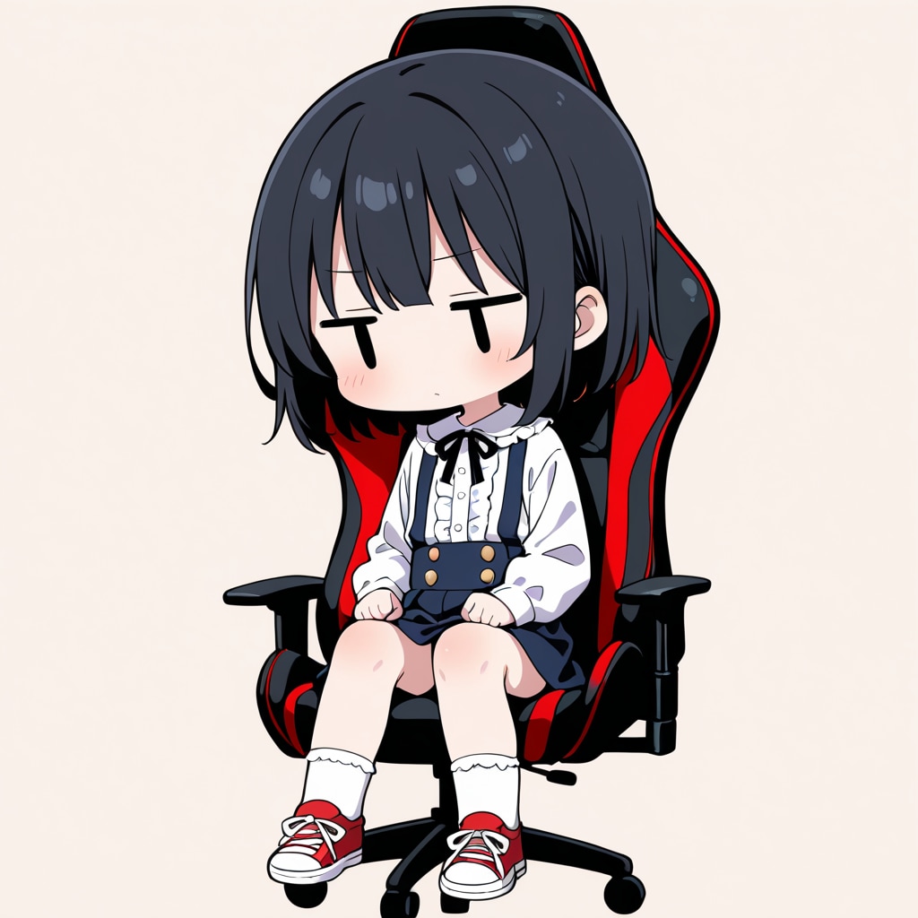 良い椅子に座ってみる