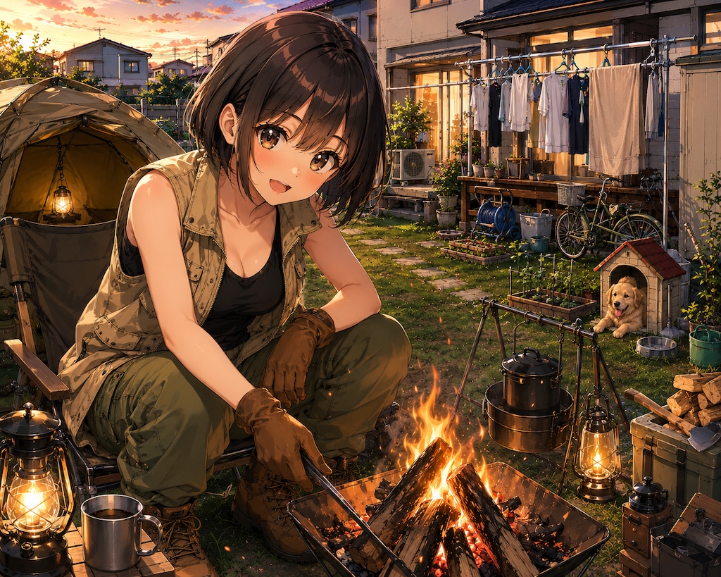 キャンプ初心者