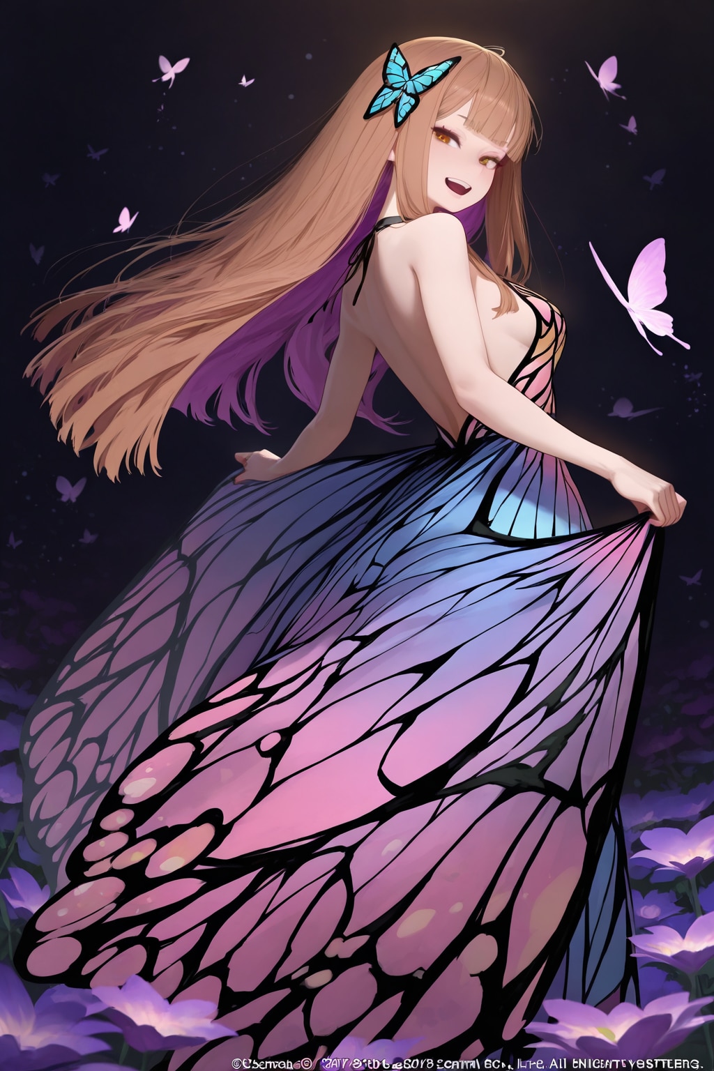 Dressing up butterflies (UL ver.)