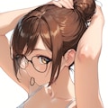 hair bun 4枚目