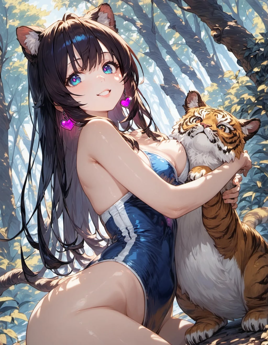 Tiger's Embrace