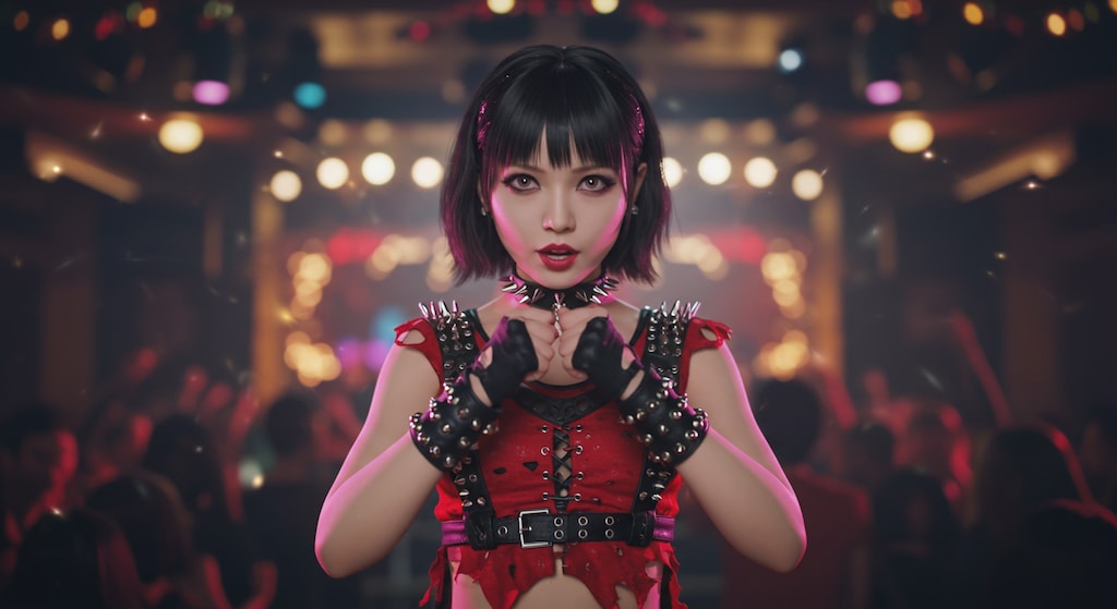 パンク系地下アイドル