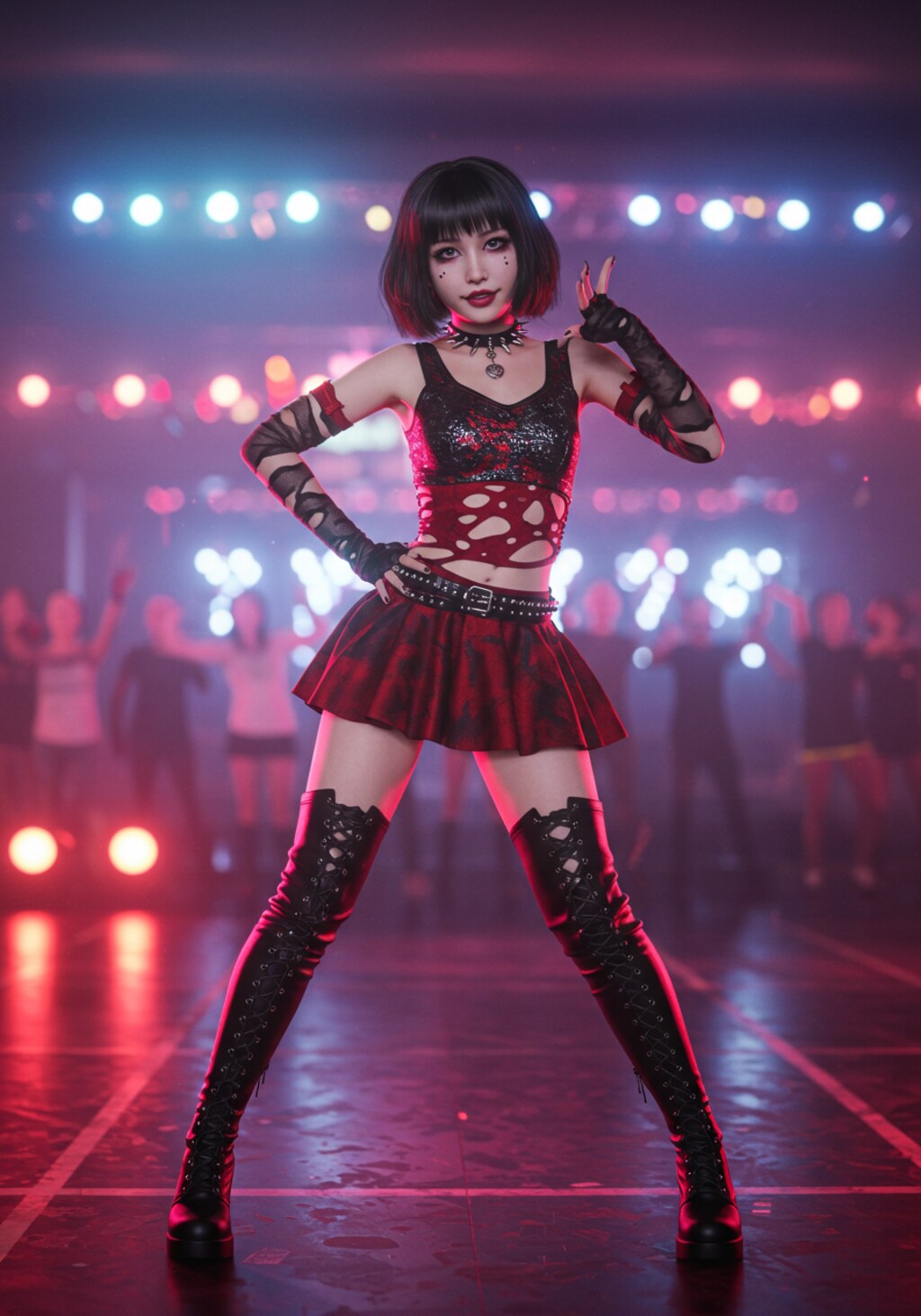 パンク系地下アイドル