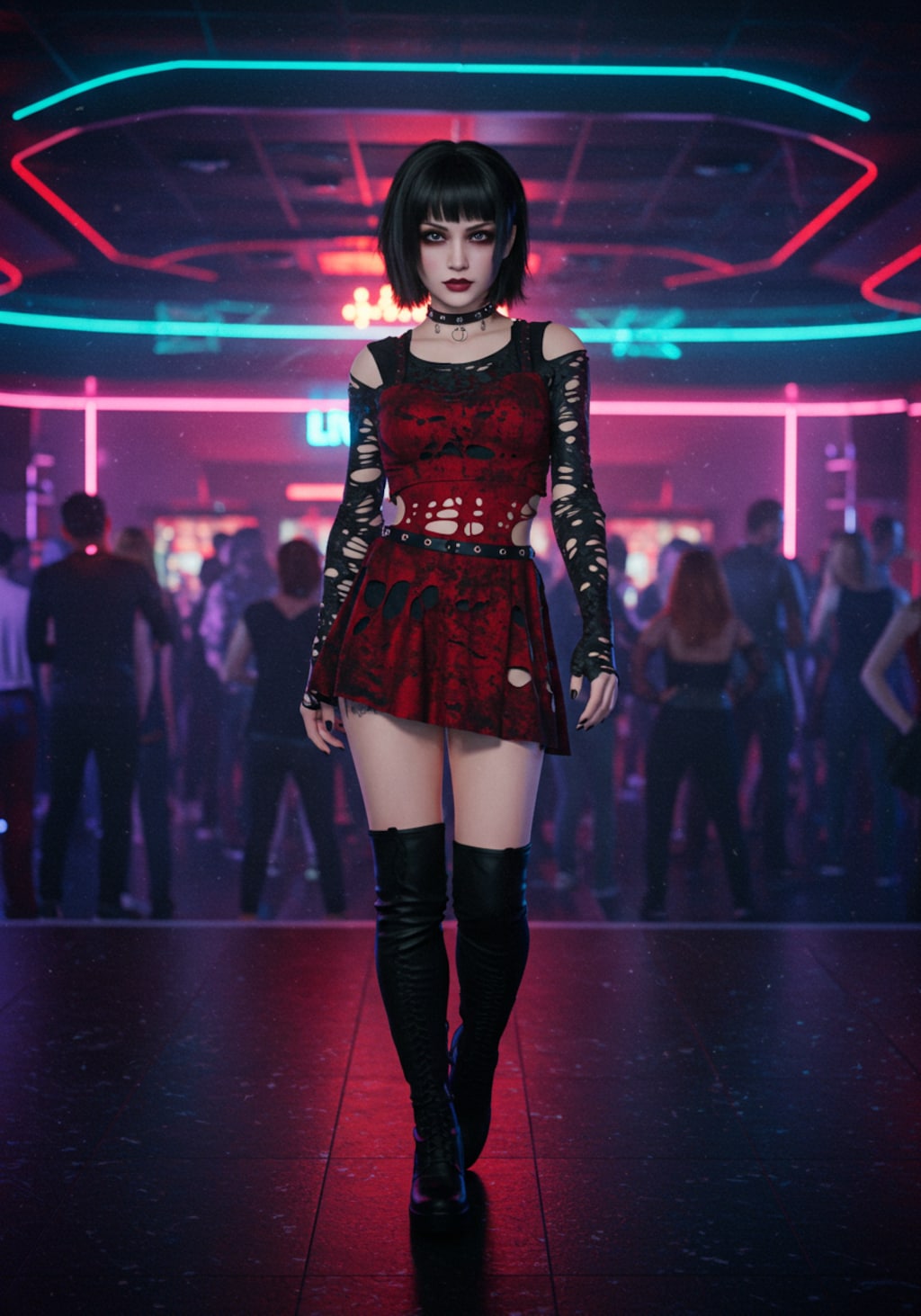 パンク系地下アイドル