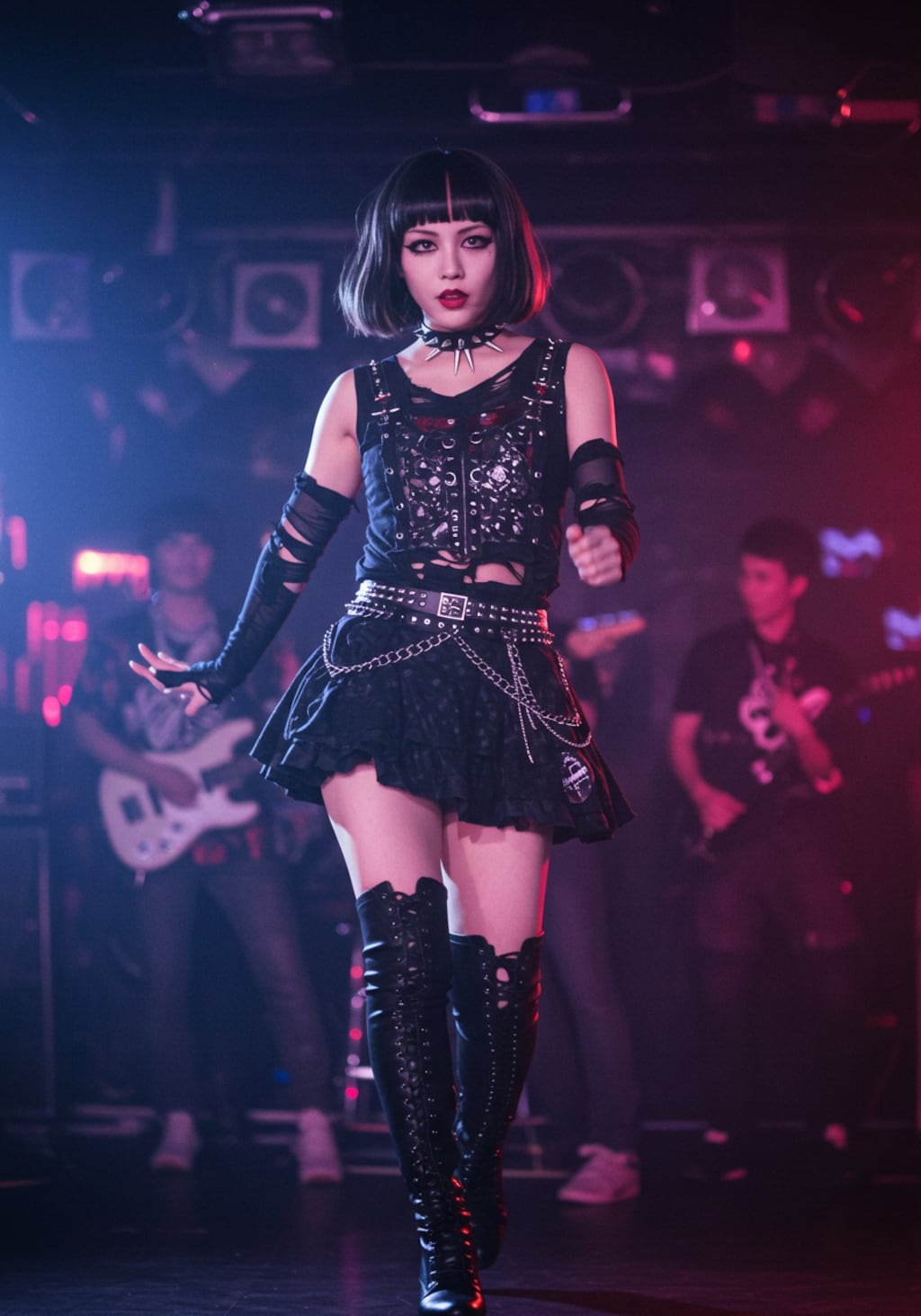 パンク系地下アイドル