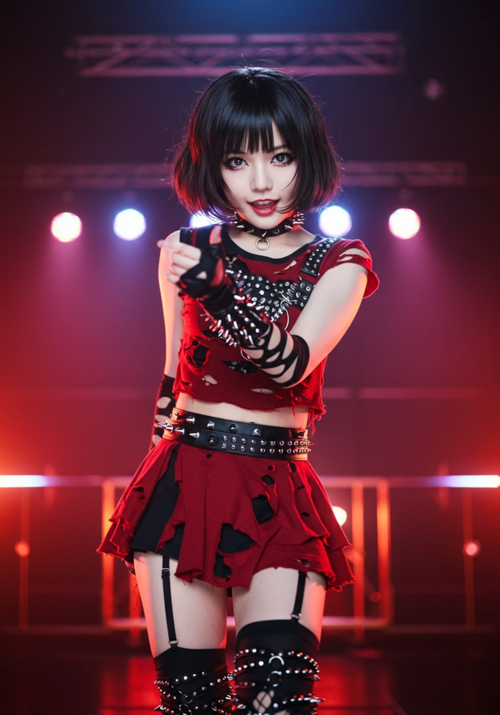 パンク系地下アイドル