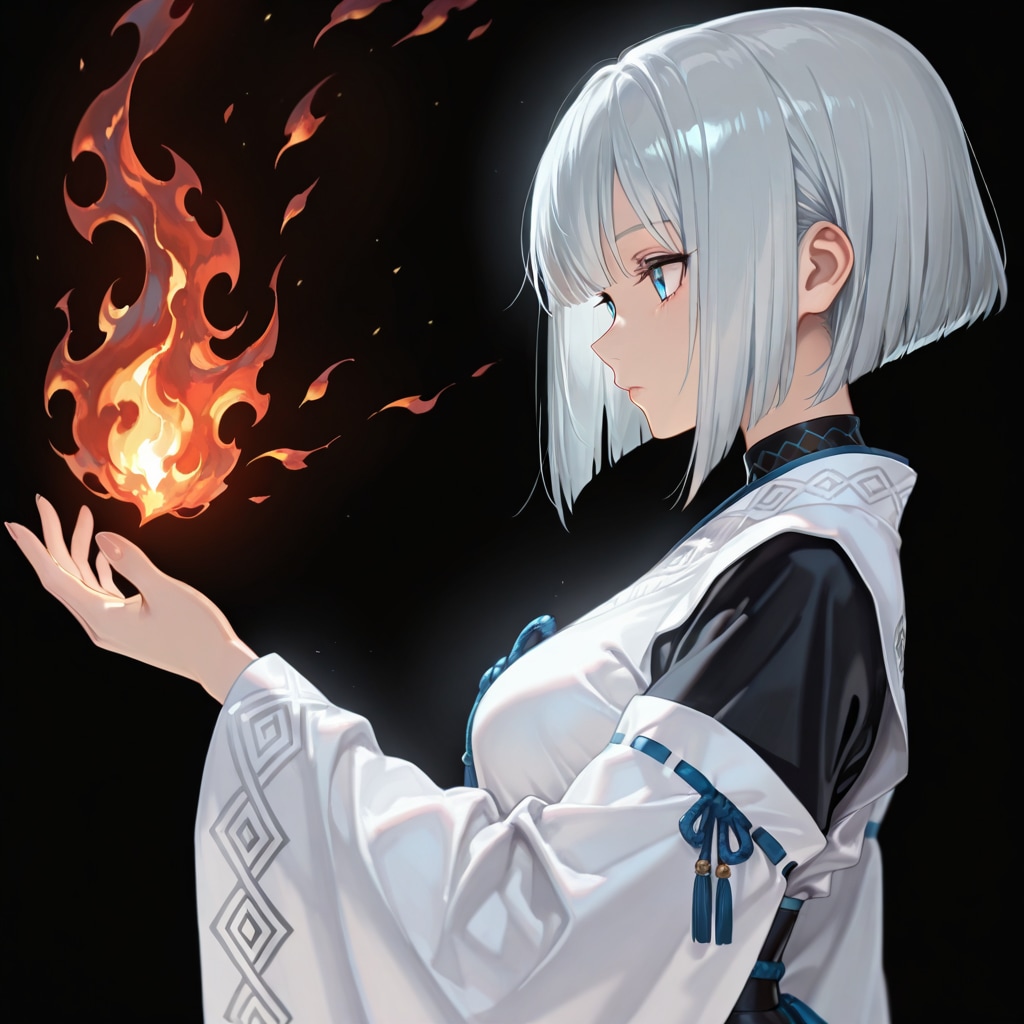炎が揺れる | の人気AIイラスト・グラビア
