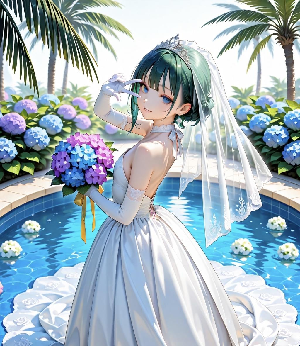 紫陽花ウェディング