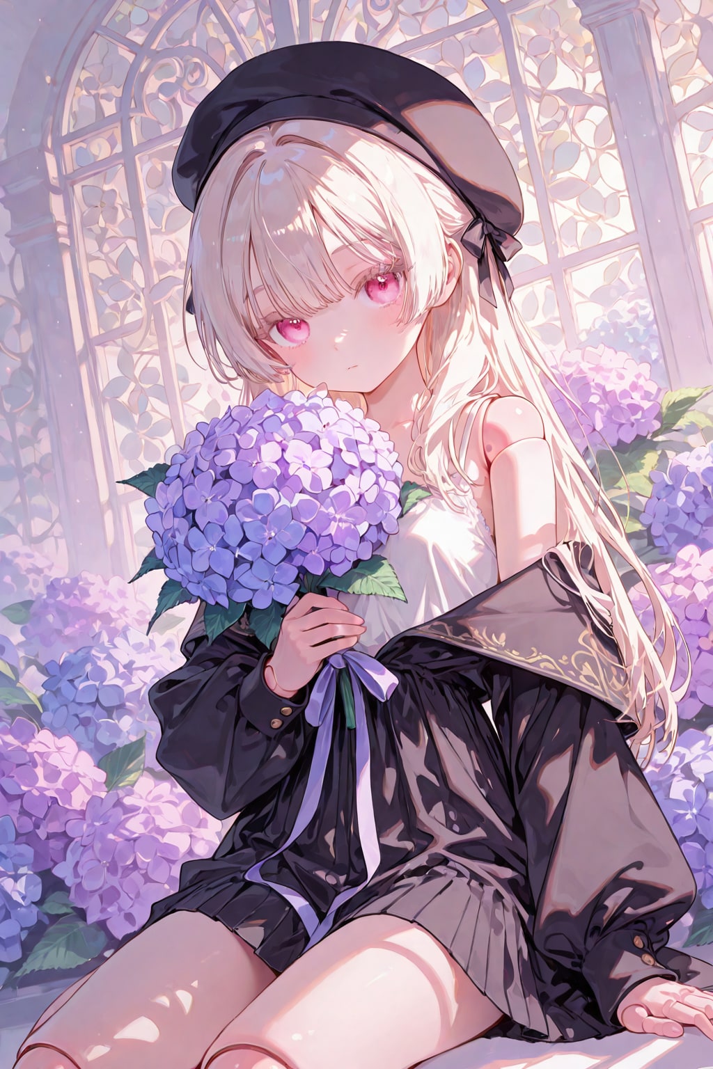 花束少女