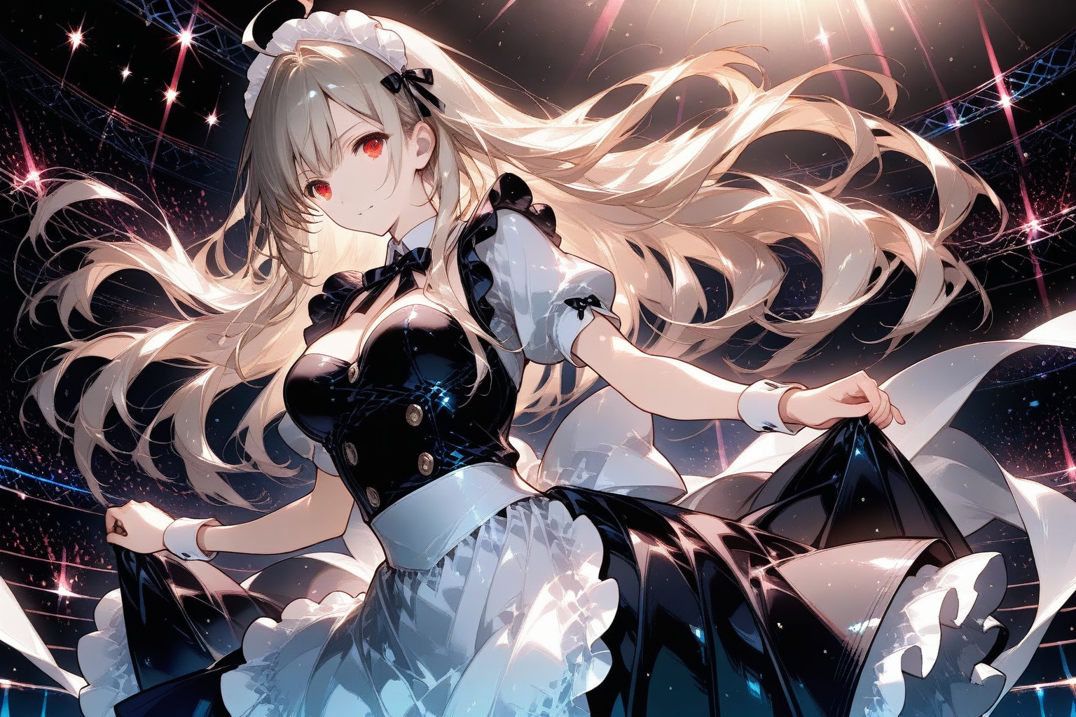 最高の舞台の上で | の人気AIイラスト・グラビア