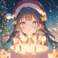 誕生日兼クリスマスパーティ 4枚目