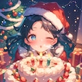 誕生日兼クリスマスパーティ 7枚目