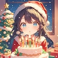 誕生日兼クリスマスパーティ 2枚目