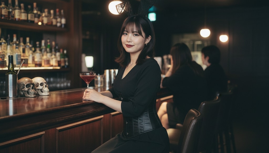 スカル・ラウンジにて