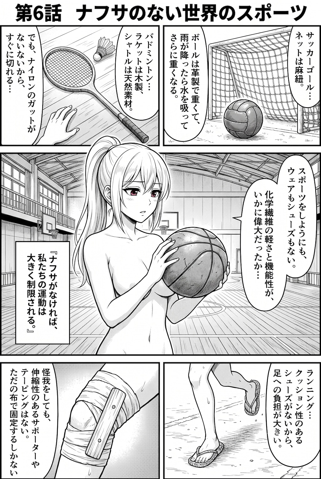 [第6話] ナフサの無い世界：スポーツ編