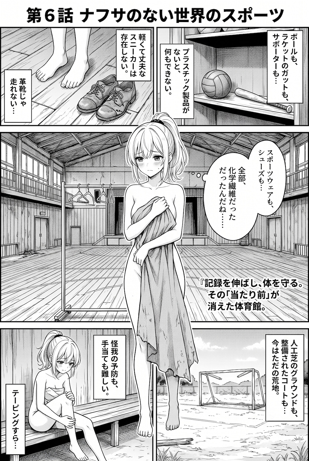 [第6話] ナフサの無い世界：スポーツ編