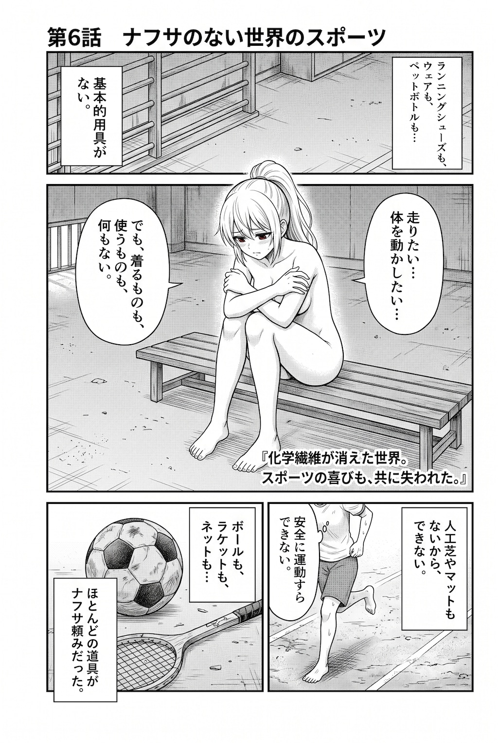 [第6話] ナフサの無い世界：スポーツ編