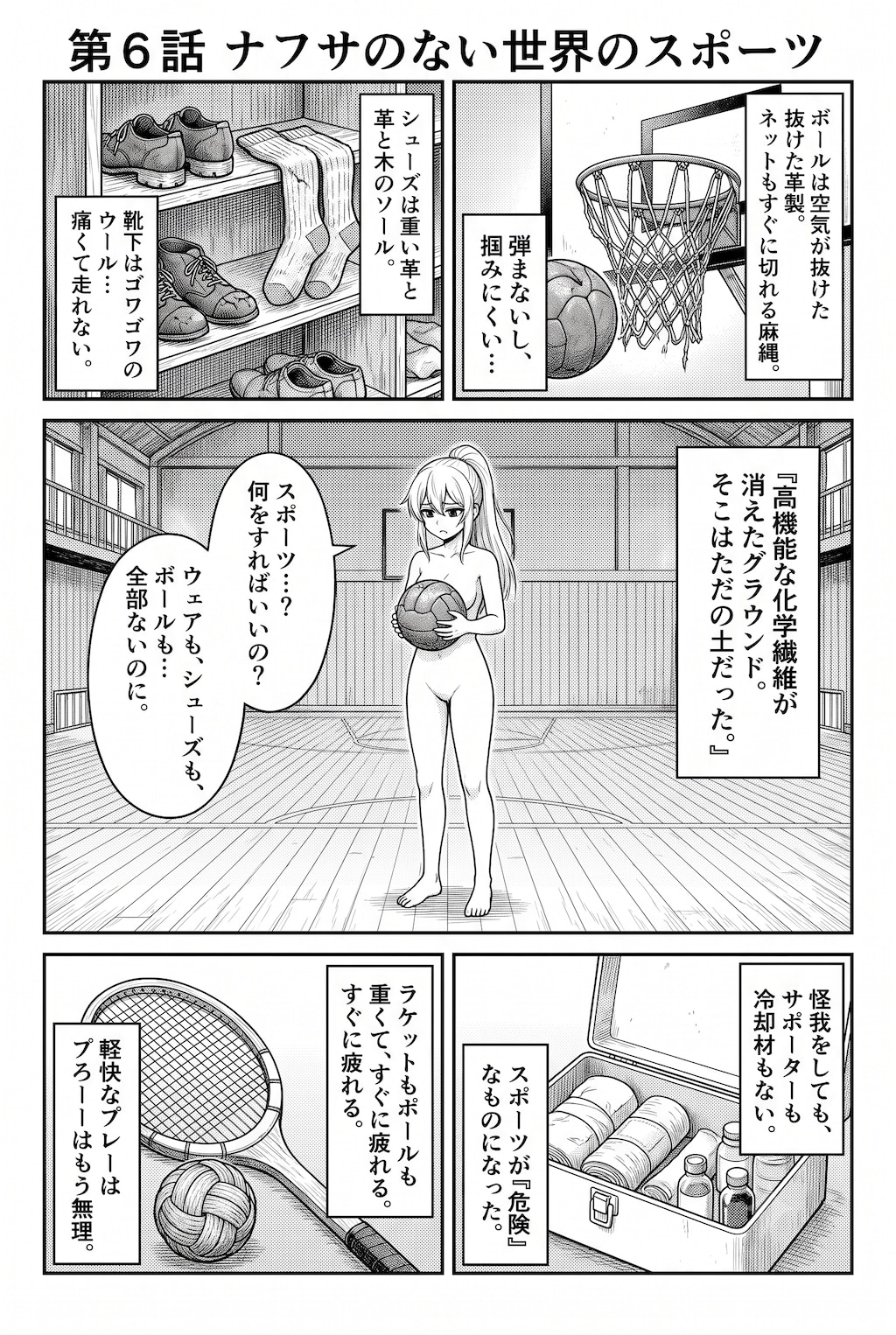 [第6話] ナフサの無い世界：スポーツ編