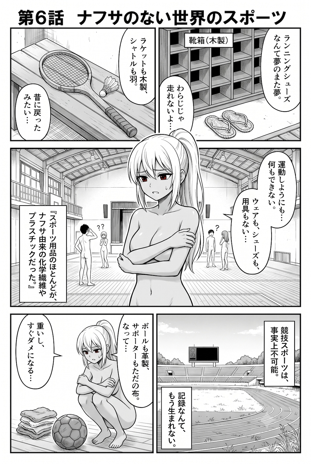 [第6話] ナフサの無い世界：スポーツ編