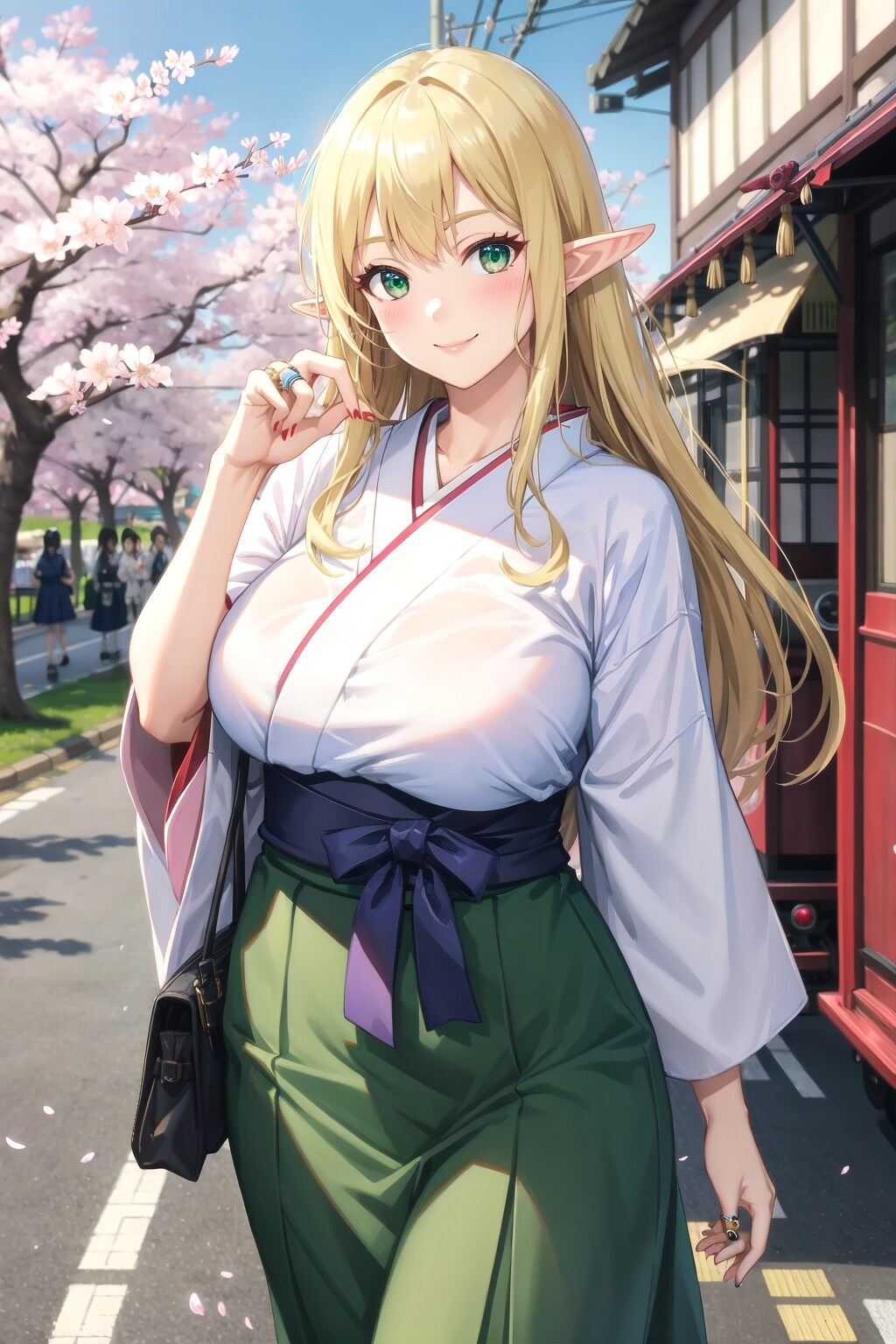 大正エルフ妻