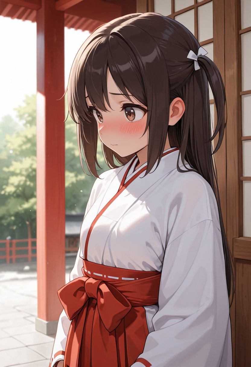 巫女さんの隠し事