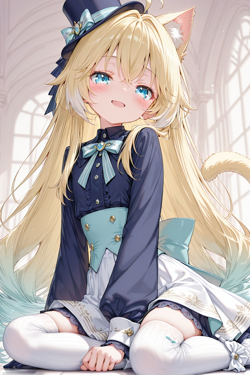 ネコミミミニハット | の人気AIイラスト・グラビア