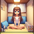 西成のドヤに泊まる女の子 3枚目