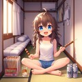 西成のドヤに泊まる女の子 2枚目