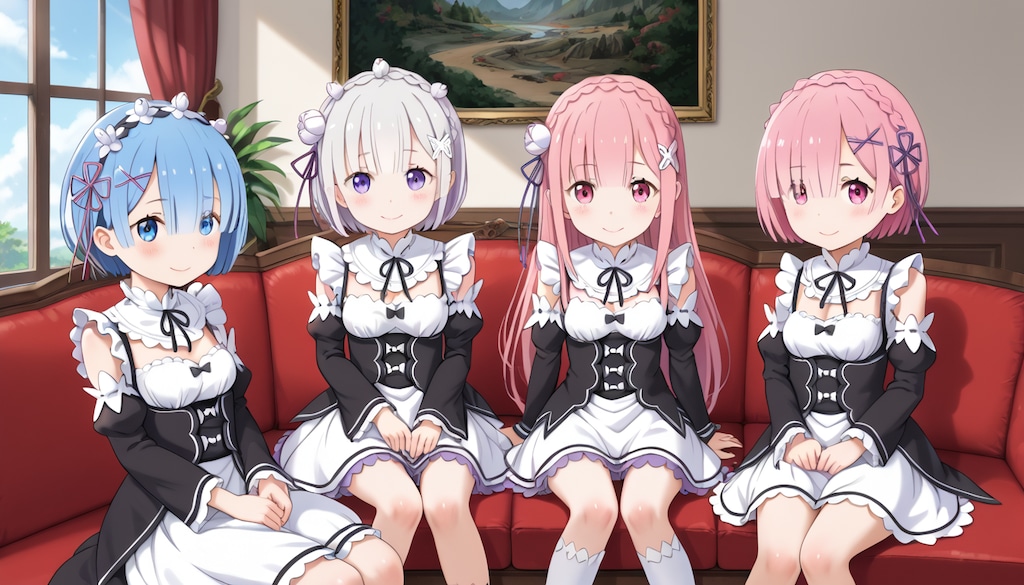 リゼロ生成比較テスト