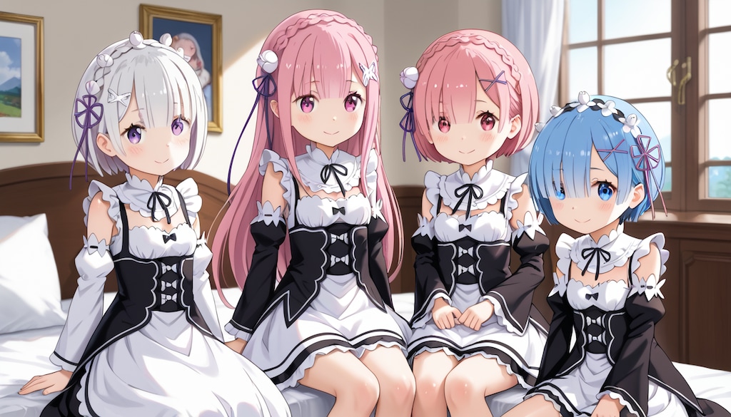 リゼロ生成比較テスト